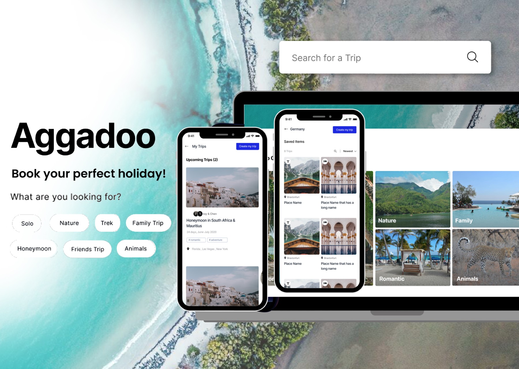 Aggadoo - Web application with UI/UX design project by SYDSTACK