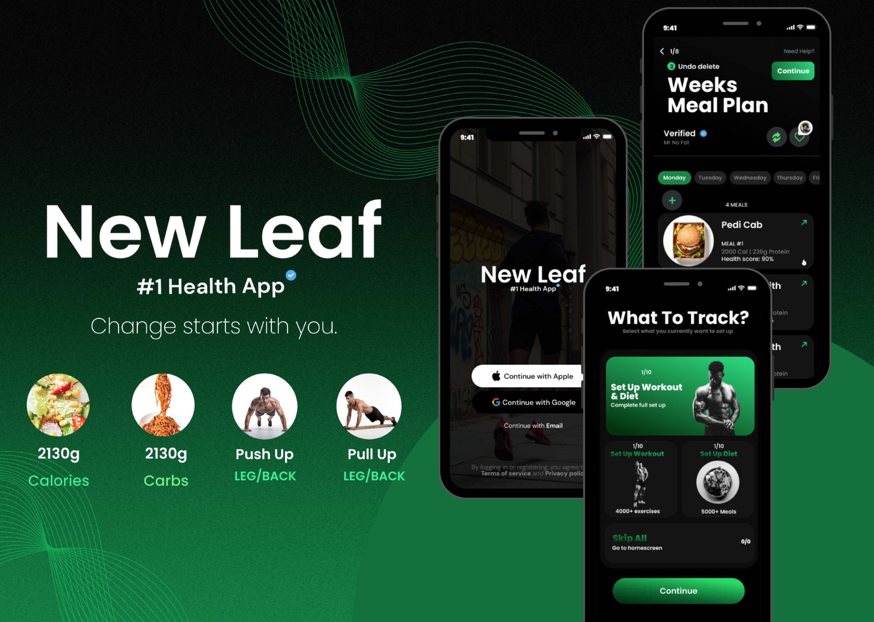New Leaf - Branding and web development project by SYDSTACK